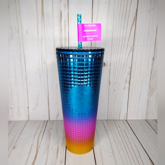 2023 NEW Starbucks x Tim Singleton Gradient Pride Tumbler - Picture 2 of 5
